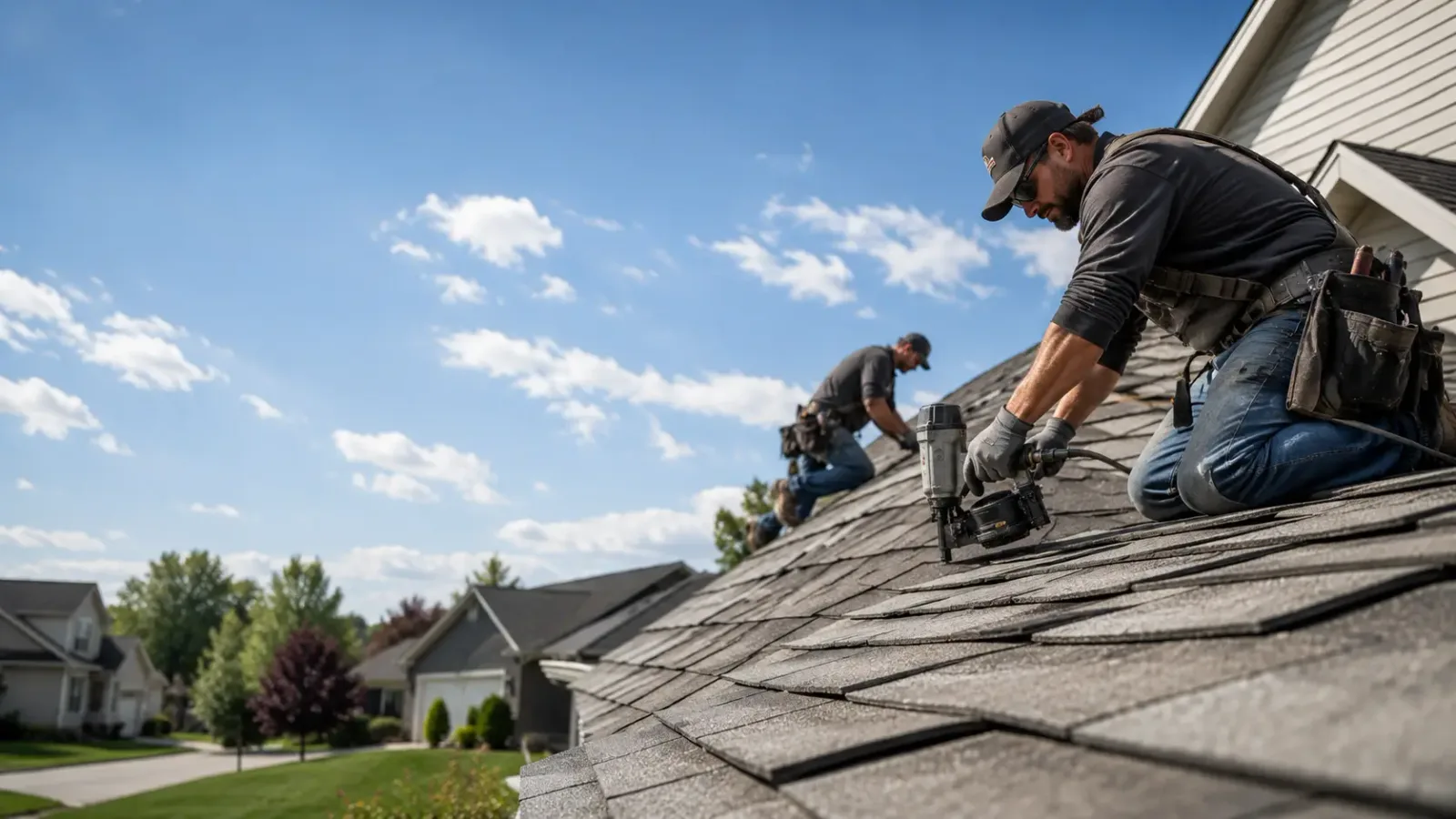 Storm Damage Roof Repair in Dawson, IL near me